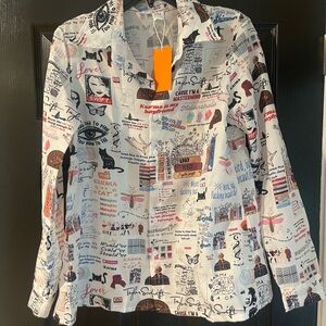 Fun Taylor Swift Button Up Top